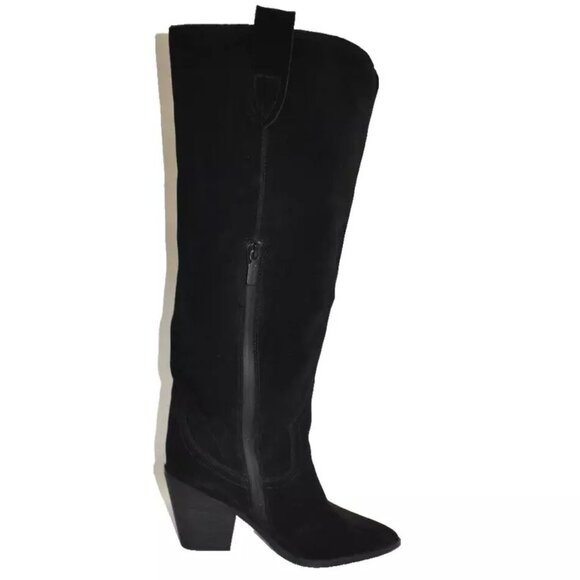 New!  Blondo Wylde Waterproof Pointed Toe Boot Black Suede Size 9 M DD424  MSRP - Picture 4 of 6